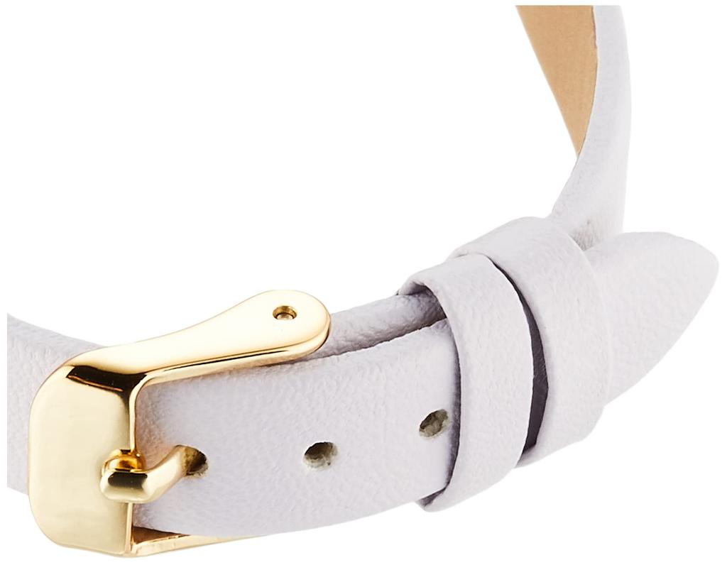 Hodinky Analogové Třesení Zlaté Kožený Řemínek Fialové [Fieldwork] KDS012-4 Dámské