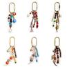 DIY Bag Pendant Conch Heart Key Ring Creative Bag Charm  Men