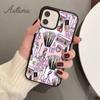 Makeup Collection Mascara Lipstick Phone Case for iPhone 11 12 13 14 Pro Max Mini XR XS SE 2020 6S 7 8 Plus Galaxy S21 S22 Cover