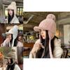 Stylish Knitted Hat For Women With Fleece Lining And Ear Warmer For Autumn Winter Use