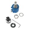1Set 3590S Potentiometer Kit 100R 200R 500R 1K 2K 5K 10K 20K 50K 100K 3590 Wirewound Potentiometer with Knob
