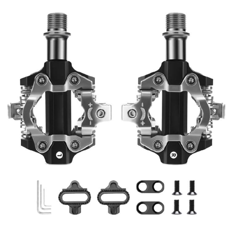Ergonomic Designs Cycling Pedals Enhanced Stability Long Distances Mountain Bike Pedals Sealed Bearing Road Bike Pedals чёрный