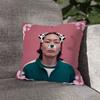 R-Roh J-Jae W-Won Pillow Case For Sofa Decor Home Car Office Living Room Printing Cushion Cover Decorations and Protector
