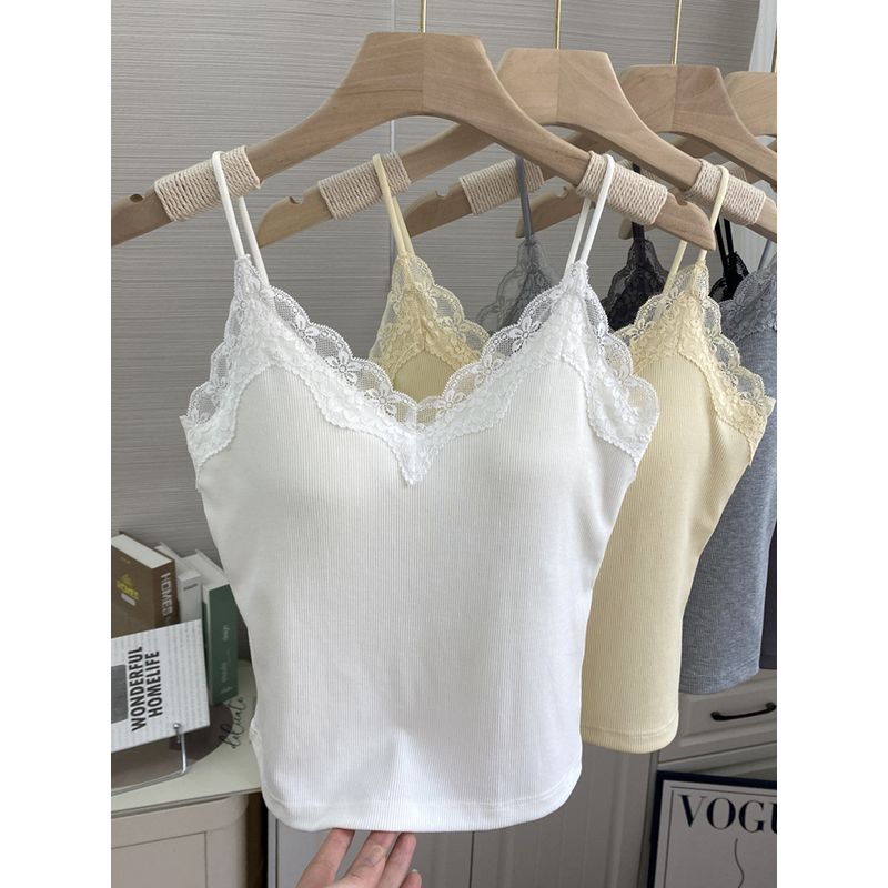 

Кружевной бюстгальтер с V-образным вырезом, на подкладке, со спинкой без бретелей, цельный жилет, женское нижнее белье, сочетающееся с сексуальной верхней одеждой, базовые топы, тонкий White Free size (45.00 kg-62.50 kg