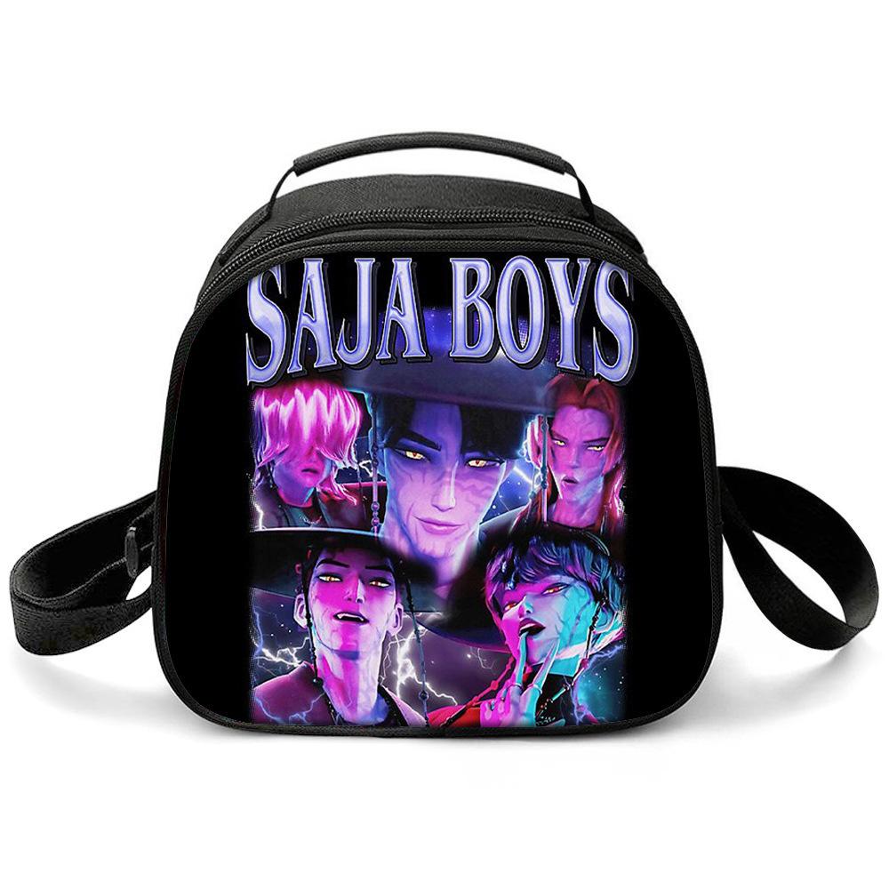 KPOP Witch Hunters Printed Cartoon Student Warm Lunch Bag Messenger Bag