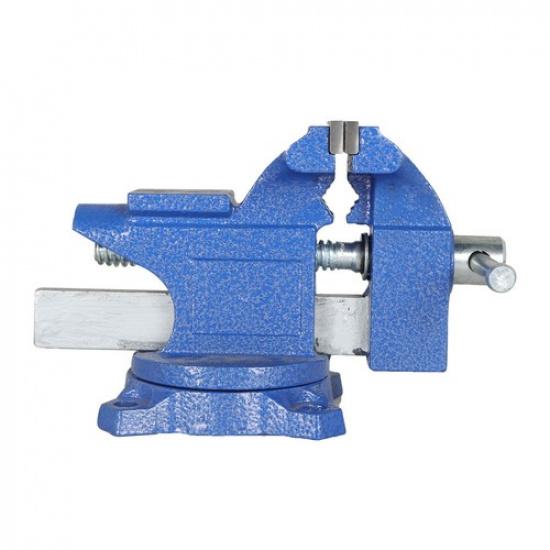 Vise Bench Vise 4-1/2 Inch With 240 Degree Swivel Base Clamp Tools Home Vises