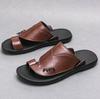 Men's Plus Size Summer Sandals & Slippers - Toe-Cover Beach Shoes