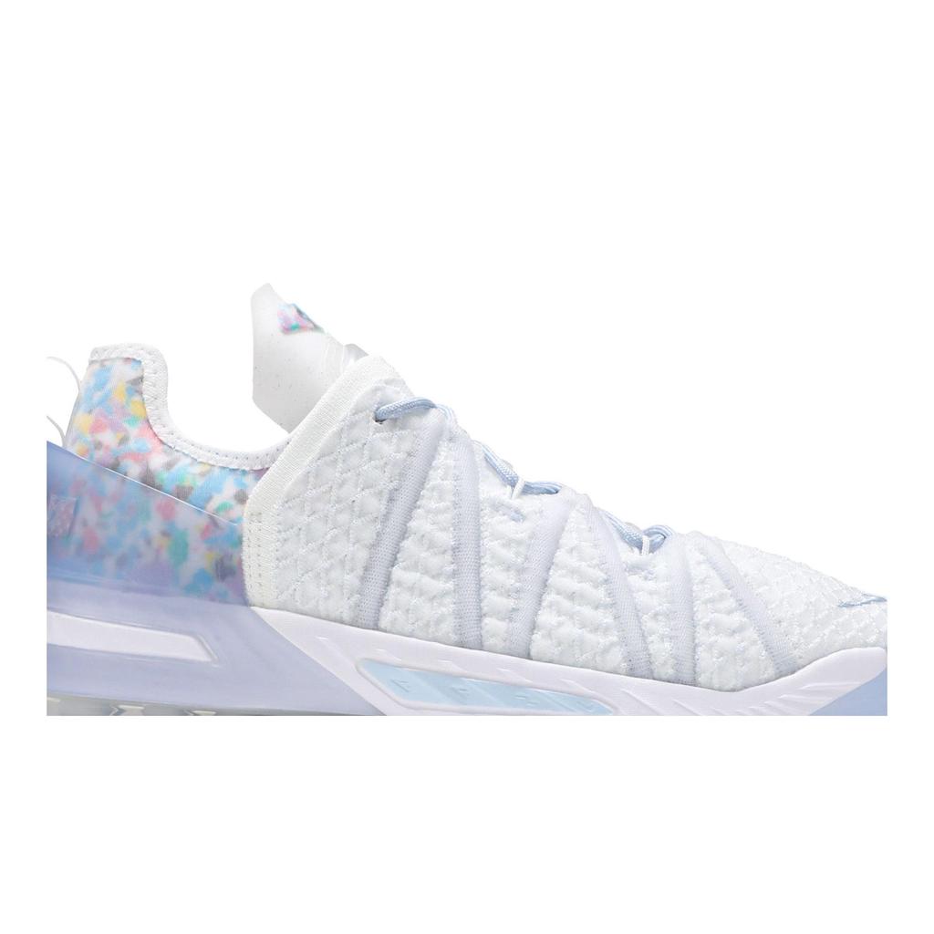 Nike LeBron 18 NRG Grade School 'Blue Tint' (Unisex) Blue Tint / White / Clear Kids' Basketball Shoes CT4677 400