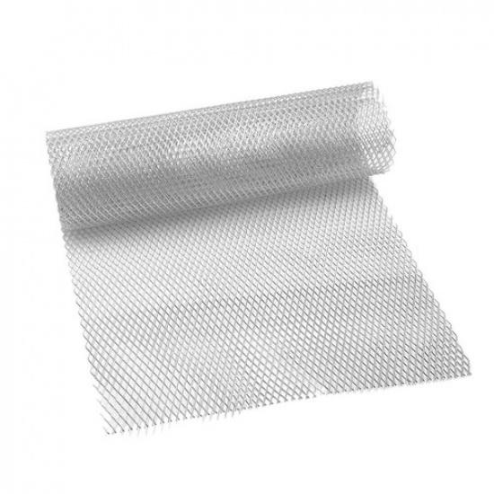 Aluminum Chrome Auto Front Hood Vent Grille Net Mesh Grill Cover Car Accessories