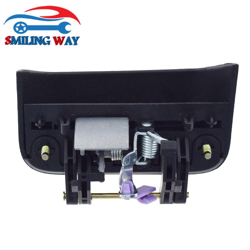 4 Pcs Rear Lerft & Right Black Car Black Outside & Chrome Ide Door Handle For Jeep Compass 2.0L 2.4L 2007 2008 2009 2010