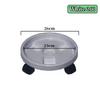 Plant Mover with Wheels Plant Support Roller Universal Flower Base Pot Movable Tray Rack Indoor Outdoor Balcony Stand