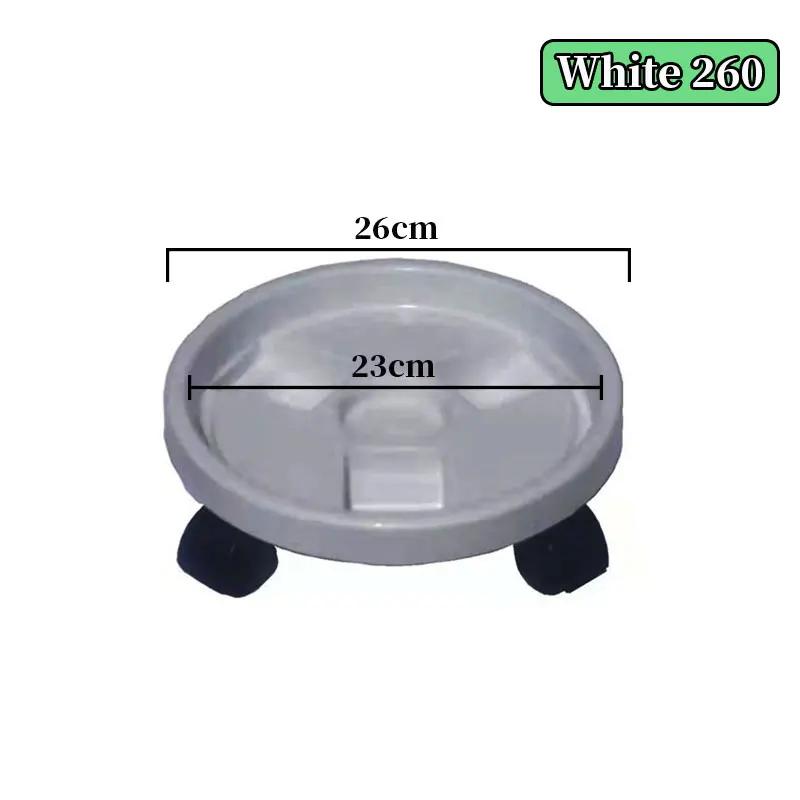 Plant Mover with Wheels Plant Support Roller Universal Flower Base Pot Movable Tray Rack Indoor Outdoor Balcony Stand