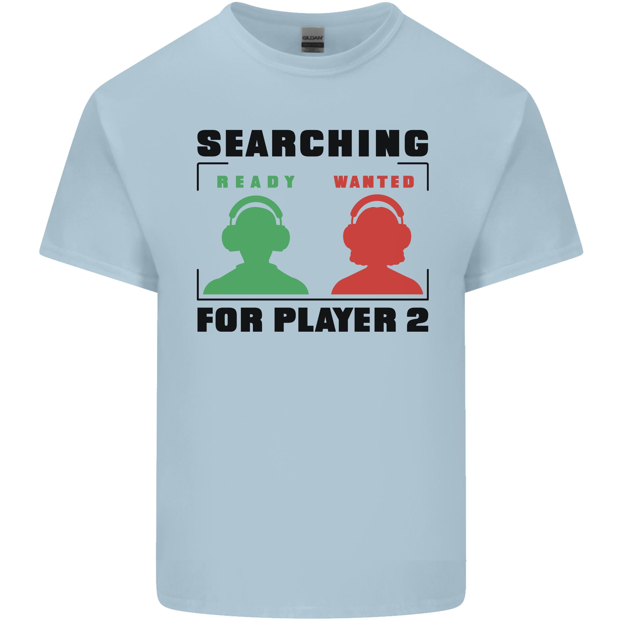 Player Two Wanted Funny Singles Day Gamer Unisexs Light Cotton TShirt S