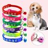 For Puppy Kitten With Bell Cat Paw Print Grooming Accessories Cat Necklace Pet Collar Pet Supplies