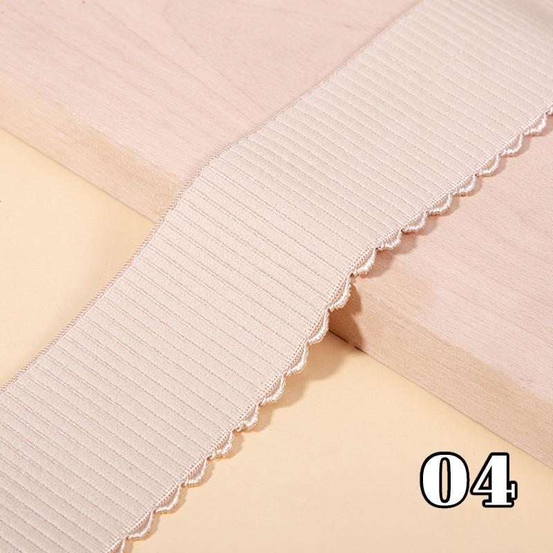 3M Spitzenbesatzstoff 5cm Stretchband Hochelastische Bänder Bund Für DIY Nähen Rock Kleidungsstück Hose Patchwork Zubehör