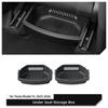 Smabee for Tesla Model Y L 2025-2027 Car First Row Under Seat Front/Rear Drawer Type TPE Storage Box Tray Organizer Accessories