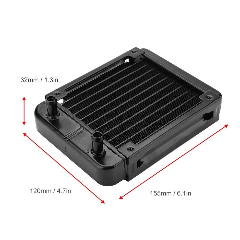 120MM Water Cooling Radiator 10 Tubes High Performance CPU Water Cooling Radiator PC CPU Water Cool System Radiator Gaming PC