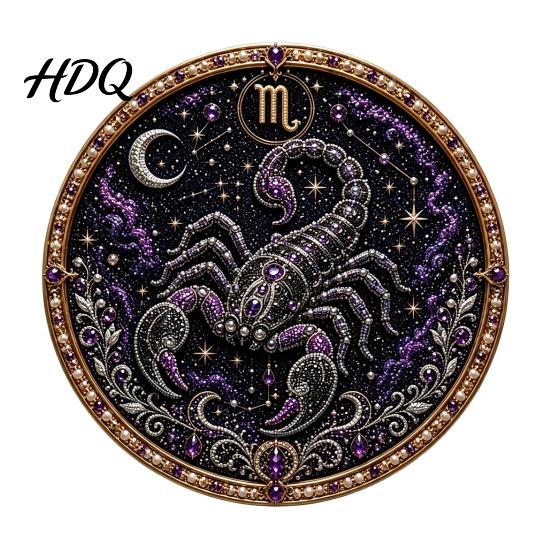 Gwiazdowa Mapa Nieba Strażnika Znak Zodiaku Zestaw Sztucznych Pereł 12 Znaków Malowanie DIY Zestawy Rękodzieła Okrągły 3D Zestaw Ścienny z Konstelacjami dla Dorosłych Ręcznie Robiony Dom