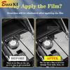 Für BMW X1 iX1 2024 2025 TPU Navigation Schalthebel Mittelkonsole Vorgeschnitten Auto Innenraum Reparatur Schutzfolie Kratzfest Aufkleber