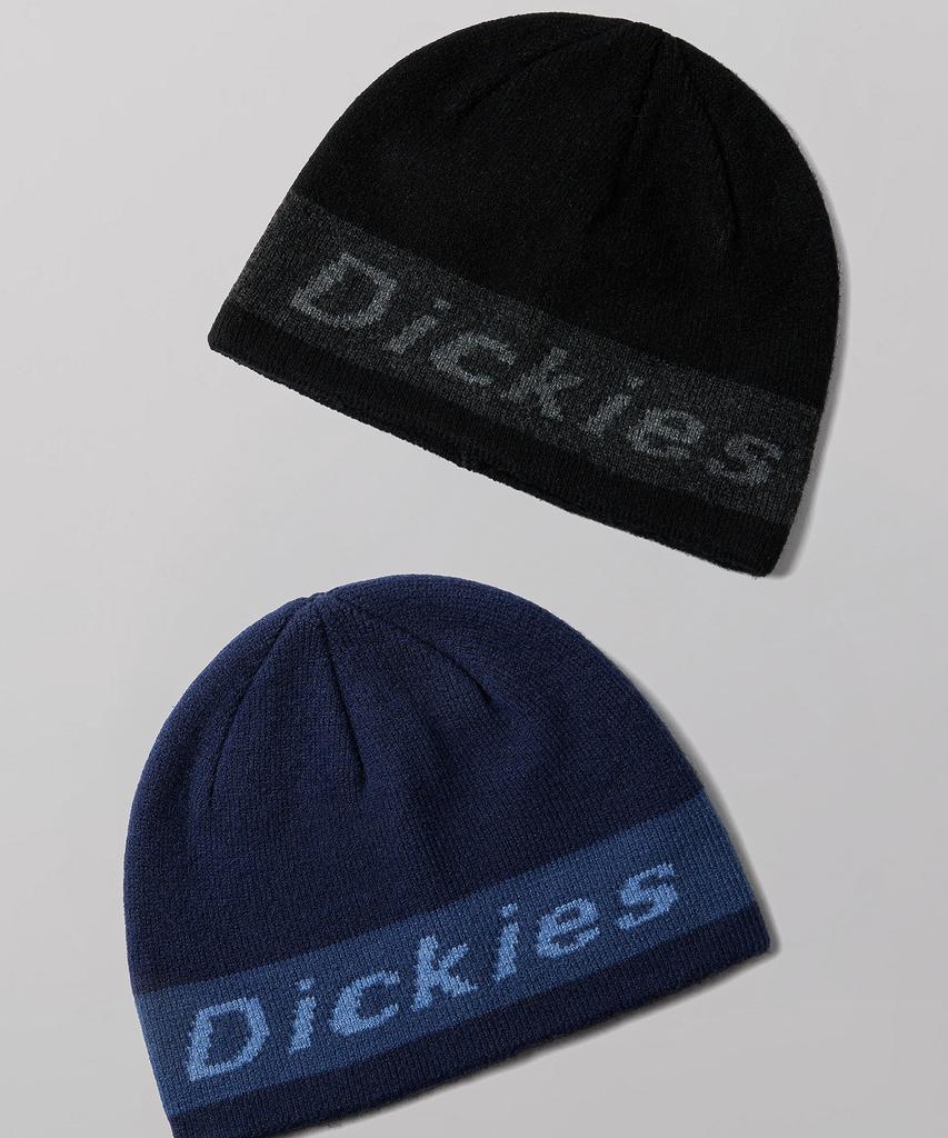 Dickies Big Stripe Logo Beanie Navy