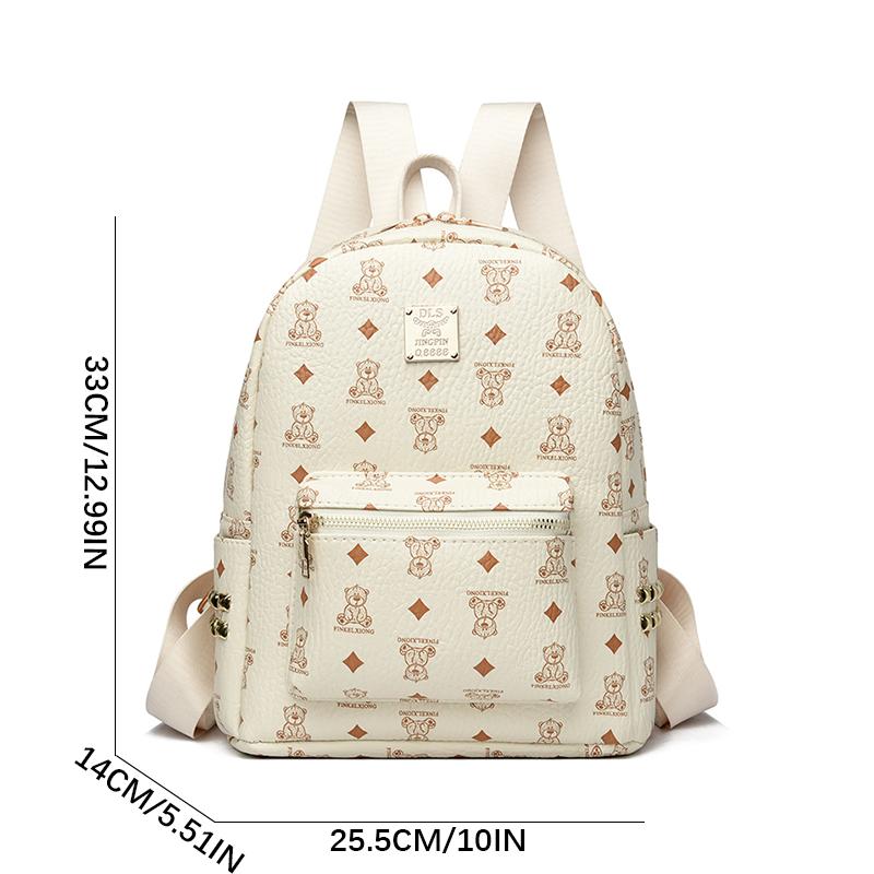 New Women's Multifunction Backpack Casual School Bag For Girls Fashion Detachable Strap Travel Shoulder Bag