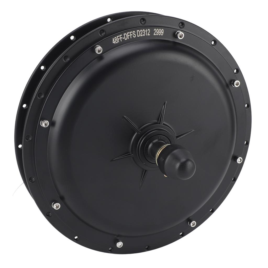 Elektrofahrrad Nabenmotor 48V 1500W Elektrofahrrad Fahrrad Vorderrad Nabenmotor Bürstenloser Getriebeloser Nabenmotor Umbau