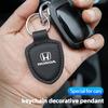 Honda Car Shield Emblem Keychain Pendant Auto Keyring Accessories For Honda Civic FIT Accord Prelude CRV 5th City CRZ CRX Jazz TO0