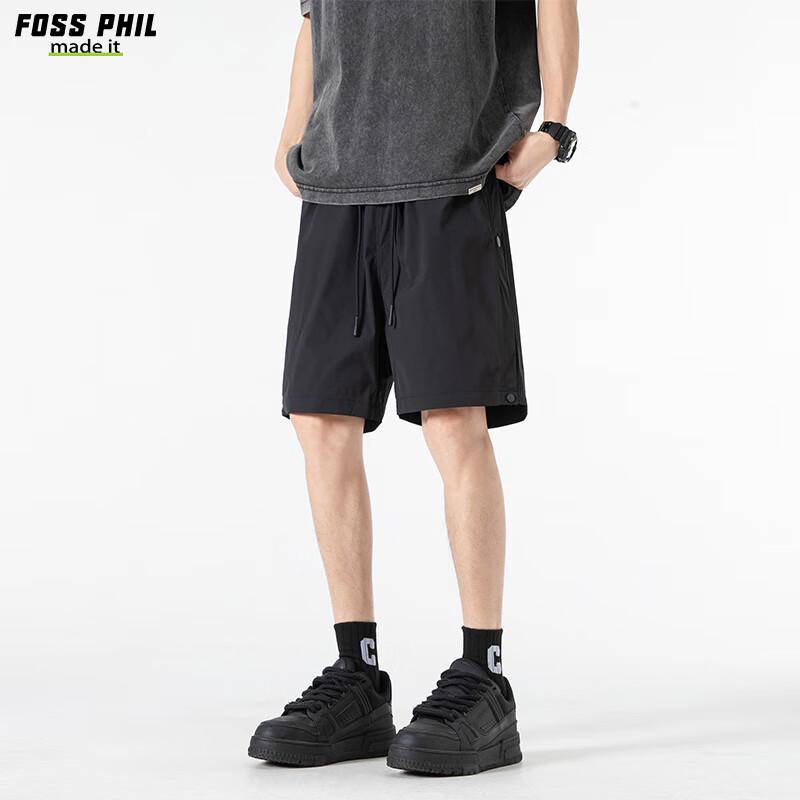 Foss Phil Men's Ice Silk Quick-Dry Cargo Sports Shorts K007