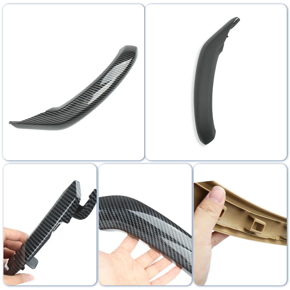 LHD Front Left Interior Door Handle Pull Trim Cover for BMW X3 X4 F25 F26 2010-2016 OE 51417246213