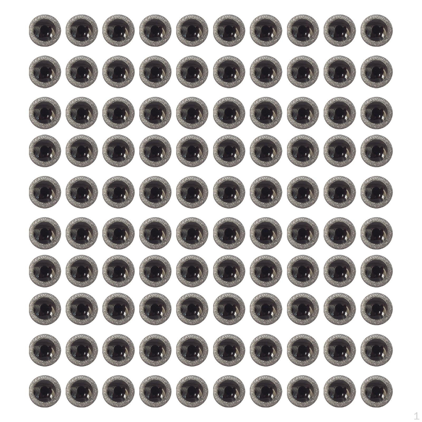 

100 16 мм безопасные глаза, 3D блестящая игрушка для мягкой куклы, плюшевая игрушка, поделки DIY, вязаная крючком кукла Purple