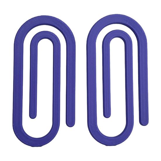 

2 шт. Кліпси для полотна Diamond Art Дизайн скріпки Тримач для полотна Надійно фіксує ремісниче полотно Плоскі для точного розміщення DIY ремісничі проєкти фіолетовий