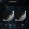 Sound-Activated LED Mech Armor Phone Case – Luminous Glass Cover for IPhone Samsung