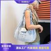 Premium plissierte Knödeltasche Damen Sommer neue Mode Schulter Achseltasche große Kapazität Umhängetasche