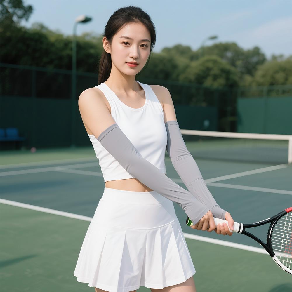 Atmungsaktive Radsport-Sonnenschutz-Armstulpen Elastische Angel-Lauf-Ärmel Neuartige Fahrmanschetten