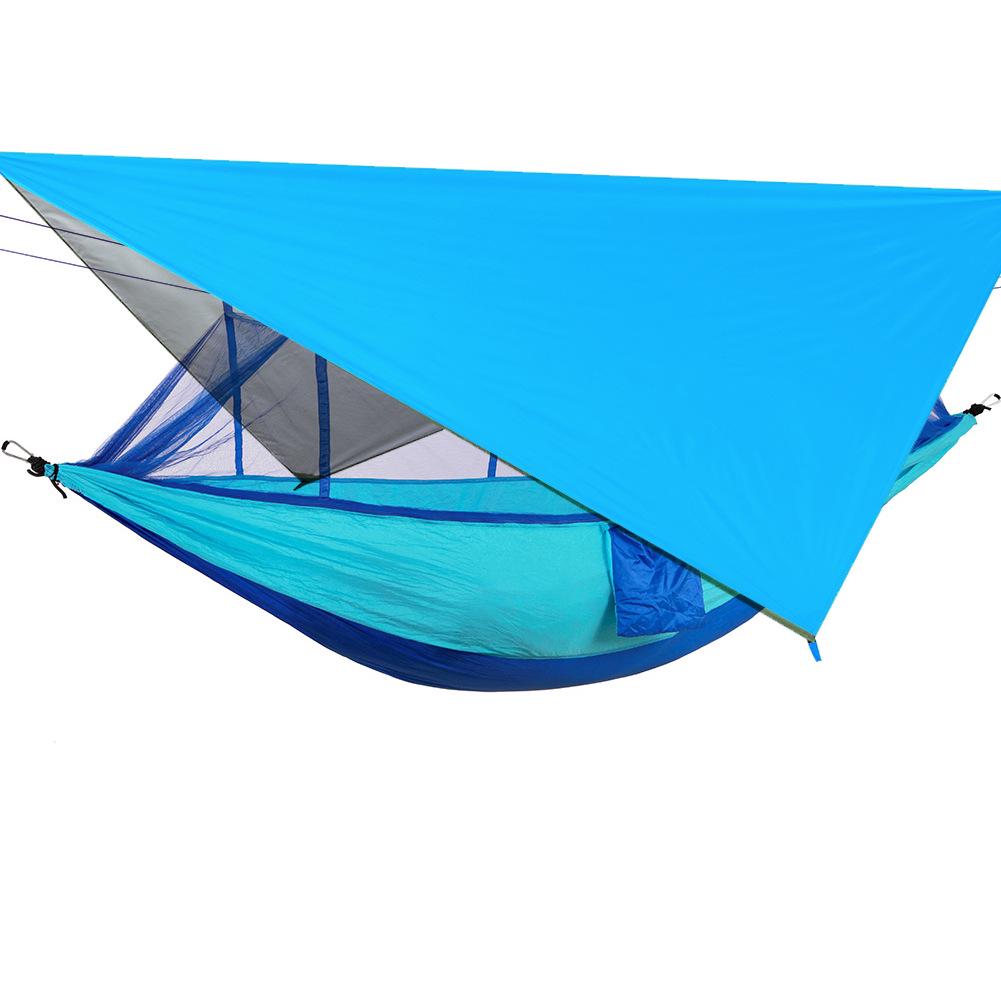 Telo per amaca in nylon impermeabile da esterno, protezione solare e antizanzare, set