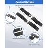 4Pcs Exterior Door Handle Covers Trim Overlay Compatible with Dodge Charger 2010-2024, Outside Door Handle Protector Shell for Dodge Charger Exterior