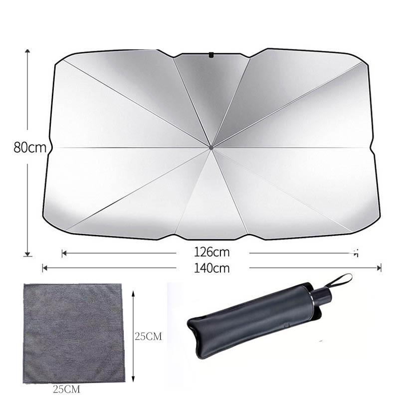 Portable Car Windshield Sunshade Umbrella - Sun Protection & Heat Insulation, Free Shipping