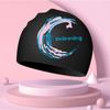 Silica Swimming Hat Moon Diving Cap Water Sport Adult Swimming Cap  Beach