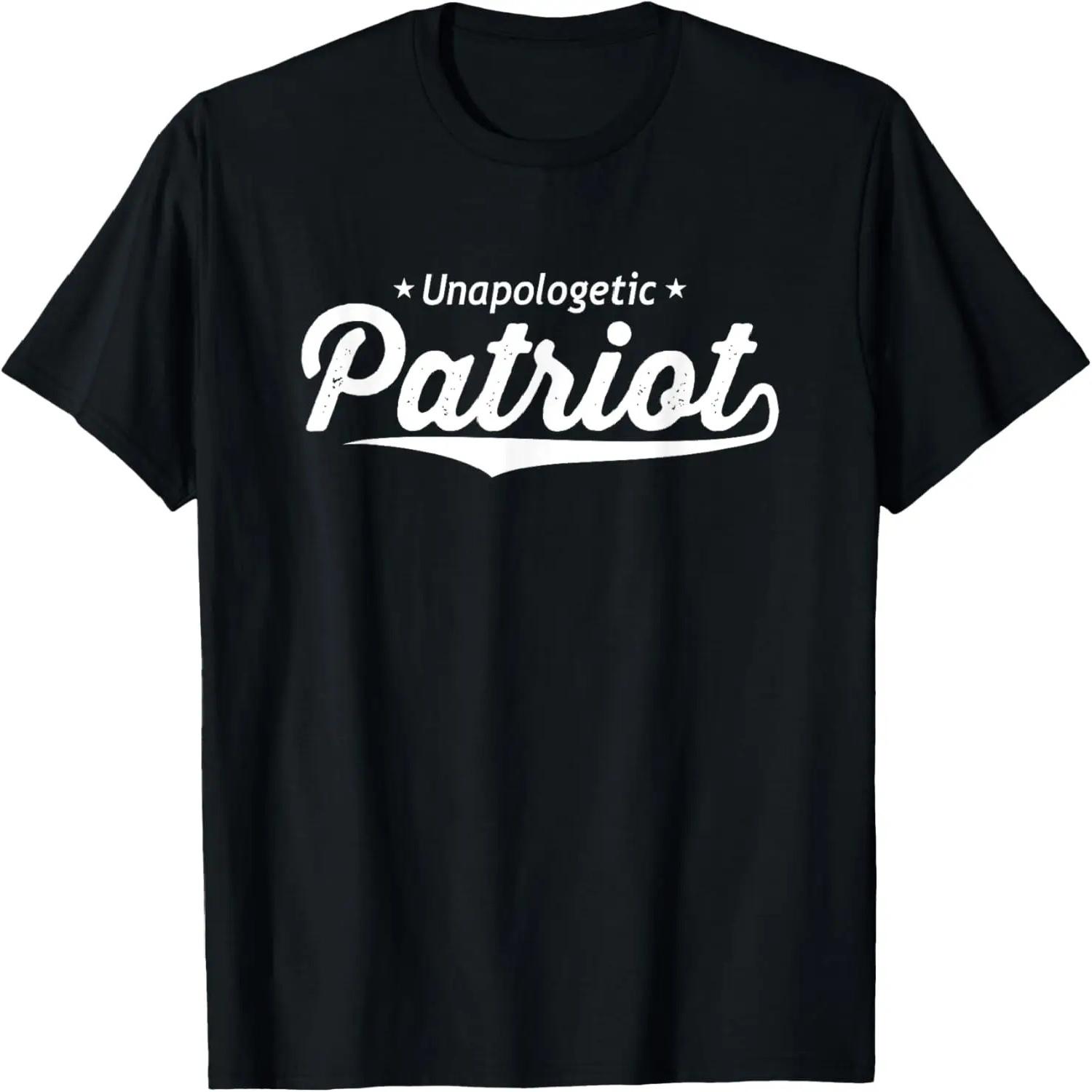 Unapologetic Patriot Patriotic American Conservative T-Shirt XXXXXL разноцветный