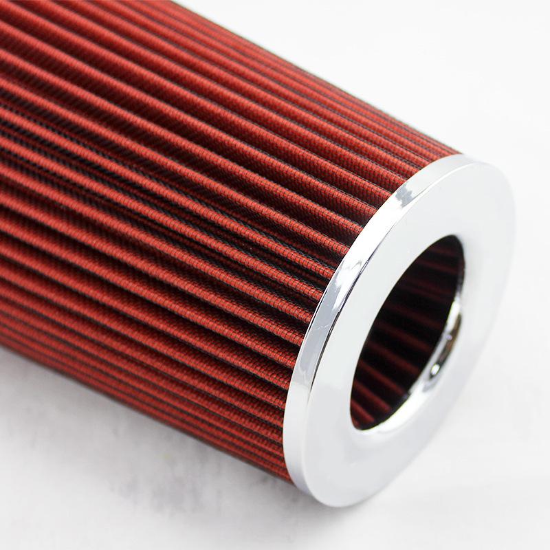 Universal 3 Inch 76 Mm Cold Air Intake Sports Air Filter High Performance Clamp-On Washable Car Professional Spare Parts