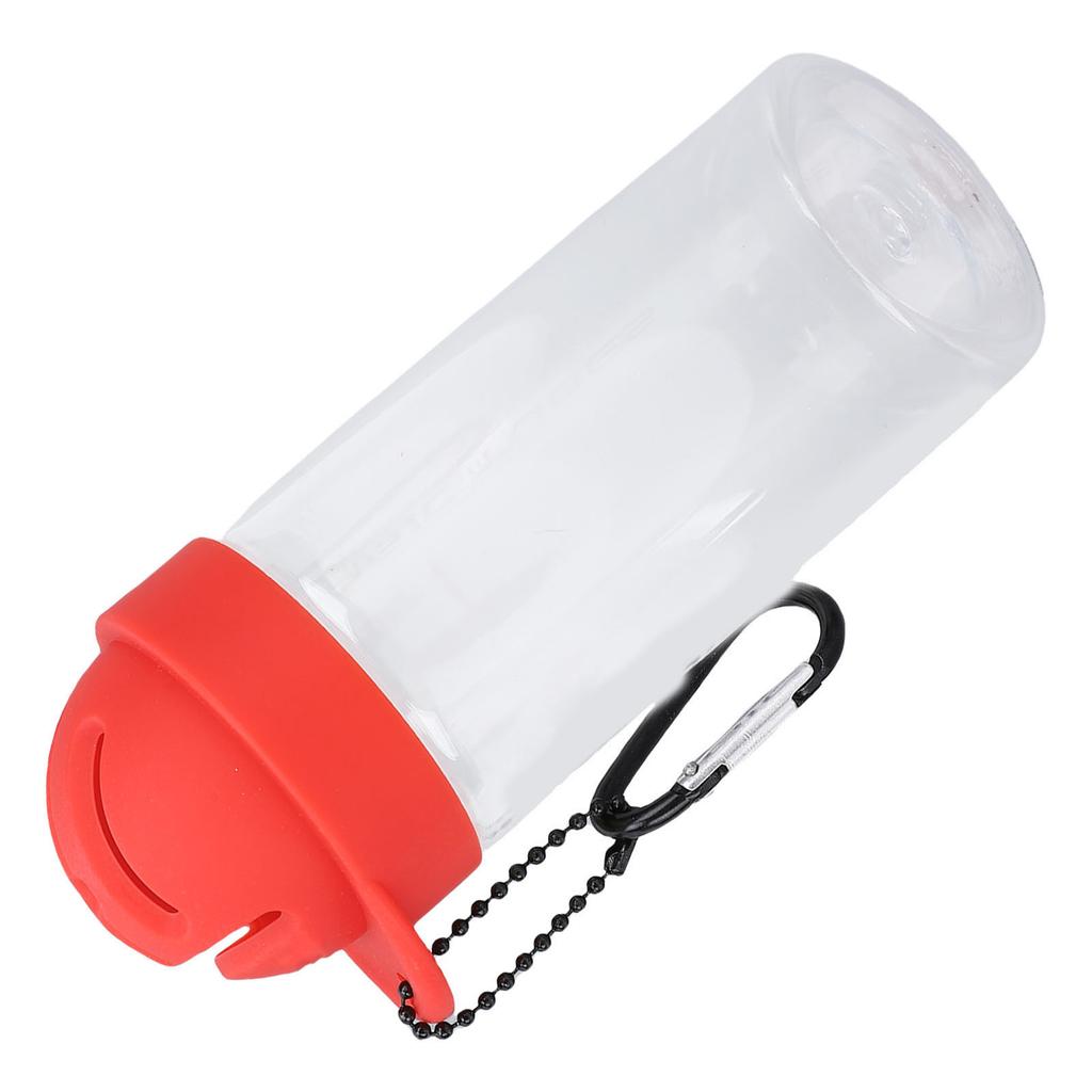 Club Ball Tees with Storage Bottle Marking Pen Plastic Portable Petal Type Club Ball Tee Accessory Red