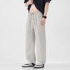 American retro trendy brand outdoor sports and leisure nine-point pants for men's spring and summer new loose wide-leg straight pants for men