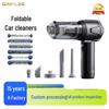 Cordless Handheld Vacuum Cleaner with Large Suction Power, Powerful Mite Removal, and Indoor Wet Mop for Small Pets