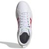 Adidas Court80s Mid High Top Casual Skate Shoes Unisex White Red Gray Sneakers EG8440