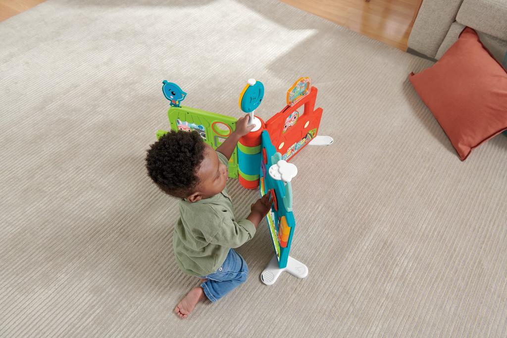 Fisher-Price Smart Stage Sit to Touch! Storybook [6 Months and Up] [Educational/English/Foreign Language] [Smart Stage] HCL12