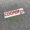 Coupe logo Sports upgrade Metal trunk logo COOPER S D SD body sticker