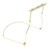Universal Adjustable Iron 10 Holes Harmonica Neck Holder, Adjustable Mouth Organ Stand Harmonica Harp Rack