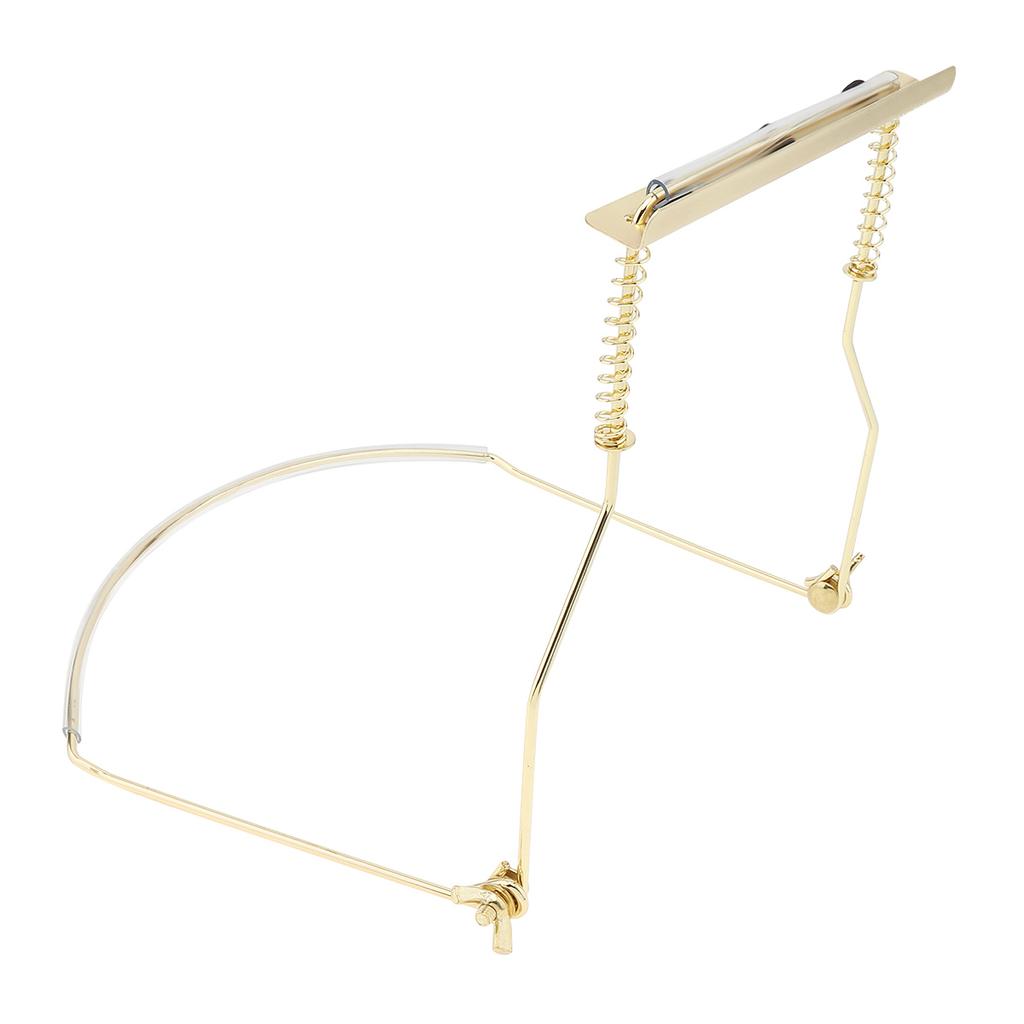 Universell Justerbar Jern 10 Hull Munnspill Nakkeholder, Justerbart Munnspillstativ Munnspill Harpe Stativ