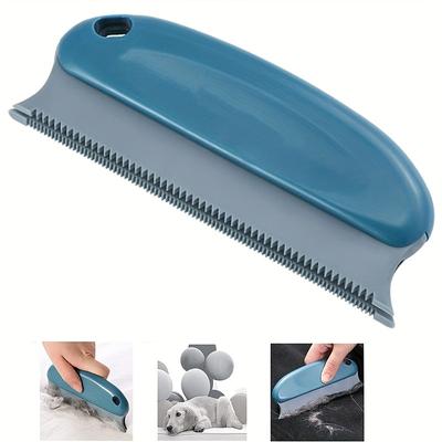 Multifunctional Dog Hair Removal Brush, Soft TPR Undercoat Hair Removal Slicker Brush For Couch, Carpet, Car Seats And Bedding