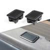 New 2PCS Stake Pocket Covers Truck Bed Rail Hole Plugs For Dodge Ram 2019-2023